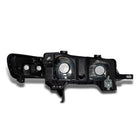 1994-1997 Honda Accord Factory Style Headlights & Amber Lens Corner Parking Turn Signal Lights (Matte Black Housing / Clear Lens)