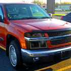 2006-2008 ISUZU I-Series LED Bar Factory Style Headlights w/ Amber Corner Lamp (Matte Black Housing / Smoked Lens)