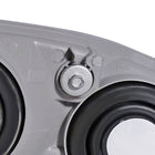 2001-2002 Toyota Corolla Factory Style Headlights w/ Corner Lights (Matte Black Housing / Clear Lens)