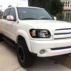2005-2006 Toyota Tundra / 2005-2007 SR5 Limited Sequoia Factory Style Crystal Headlights w/ Corner Signal Lights (Matte Black Housing / Clear Lens)