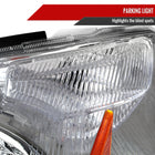 2003-2005 Toyota 4Runner Factory Style Headlights (Chrome Housing / Clear Lens)