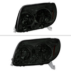 2003-2005 Toyota 4Runner Factory Style Headlights (Chrome Housing / Smoked Lens)