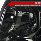 2003-2005 Toyota 4Runner Factory Style Headlights (Chrome Housing / Smoked Lens)
