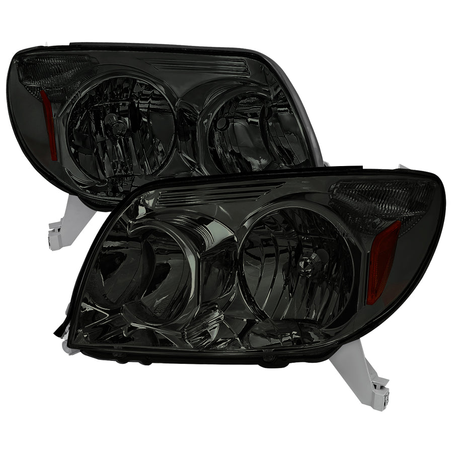 2003-2005 Toyota 4Runner Factory Style Headlights (Chrome Housing / Smoked Lens)