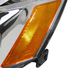 2003-2007 Honda Accord Factory Style Headlights (Chrome Housing / Clear Lens)