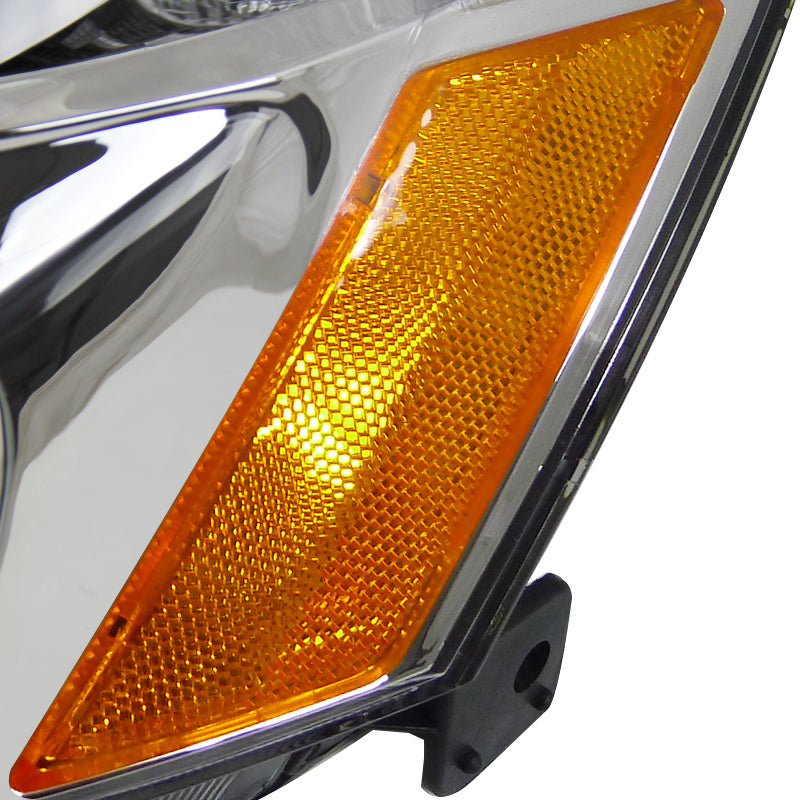 2003-2007 Honda Accord Factory Style Headlights (Chrome Housing / Clear Lens)