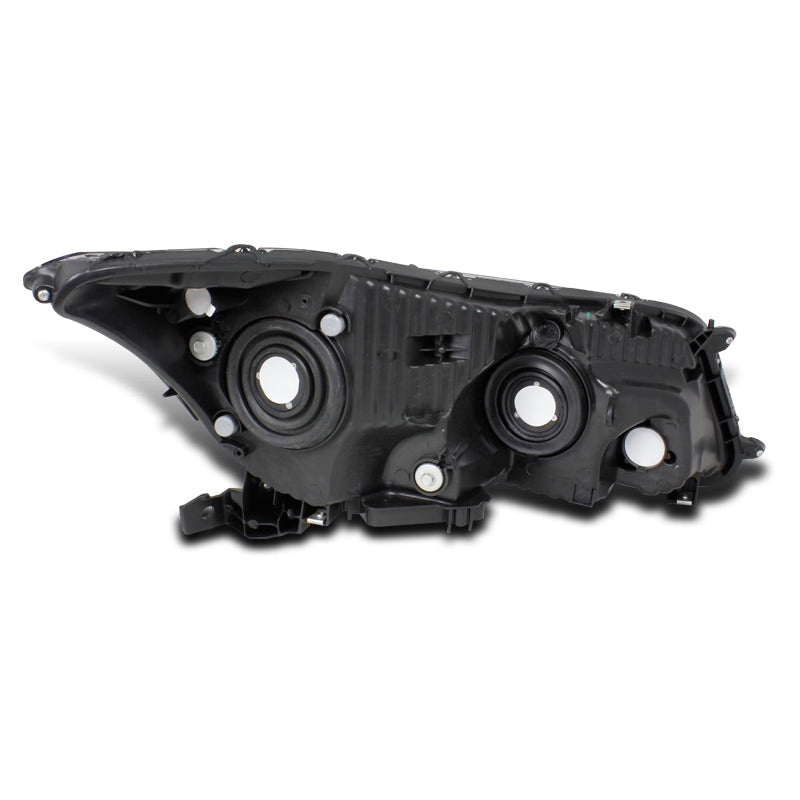 2008-2012 Honda Accord Sedan Factory Style Headlights (Matte Black Housing / Clear Lens)