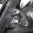 2008-2012 Honda Accord Sedan Factory Style Headlights (Matte Black Housing / Clear Lens)