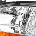 1998-2002 Honda Accord Factory Style Headlights (Chrome Housing / Clear Lens)