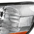 1998-2002 Honda Accord Factory Style Headlights (Chrome Housing / Clear Lens)