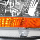 1998-2002 Honda Accord Factory Style Headlights (Chrome Housing / Clear Lens)