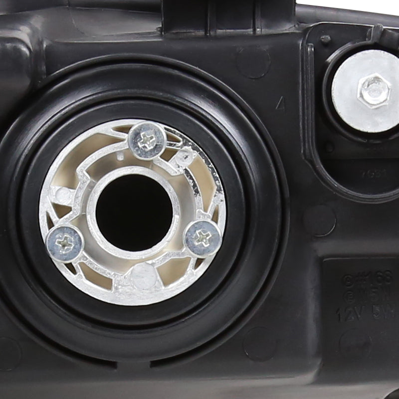 1998-2002 Honda Accord Factory Style Headlights (Matte Black Housing / Clear Lens)