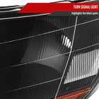 1998-2002 Honda Accord 2 / 4 Door Factory Style Headlights (Matte Black Housing / Clear Lens)