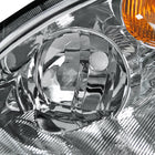 2002-2004 Nissan Altima Factory Style Headlights (Chrome Housing / Clear Lens)