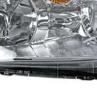 2002-2004 Nissan Altima Factory Style Headlights (Chrome Housing / Clear Lens)
