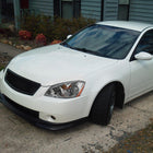 2002-2004 Nissan Altima Factory Style Headlights (Chrome Housing / Clear Lens)