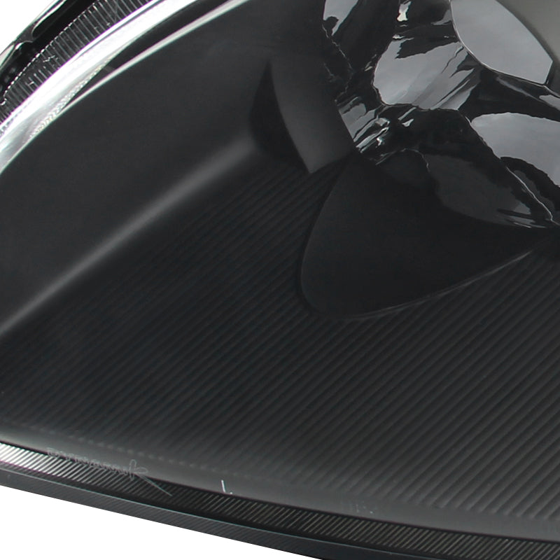 2002-2004 Nissan Altima Factory Style Headlights (Matte Black Housing / Clear Lens)
