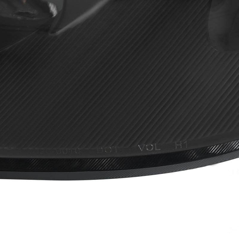 2002-2004 Nissan Altima Factory Style Headlights (Matte Black Housing / Clear Lens)