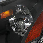 2002-2004 Nissan Altima Factory Style Headlights (Matte Black Housing / Clear Lens)