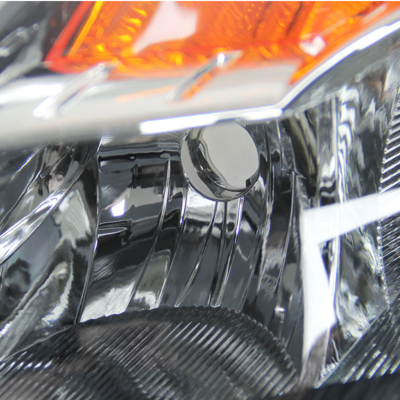 2007-2009 Nissan Altima Sedan Factory Style Headlights (Matte Black Housing / Clear Lens)