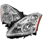 2010-2012 Nissan Altima Sedan Factory Style Headlights (Chrome Housing / Clear Lens)
