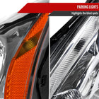 2010-2012 Nissan Altima Sedan Clear Lens Factory Style Crystal Headlights - Driver Side Only