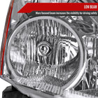 2010-2012 Nissan Altima Sedan Clear Lens Factory Style Crystal Headlights - Passenger Side Only