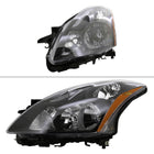 2010-2012 Nissan Altima Sedan Factory Style Headlights (Matte Black Housing / Clear Lens)