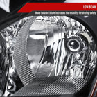 2010-2012 Nissan Altima Sedan Factory Style Headlights (Matte Black Housing / Clear Lens)