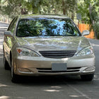 2002-2004 Toyota Camry Factory Style Headlights (Chrome Housing / Clear Lens)