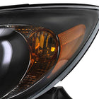 2002-2004 Toyota Camry Factory Style Headlights (Matte Black Housing / Clear Lens)