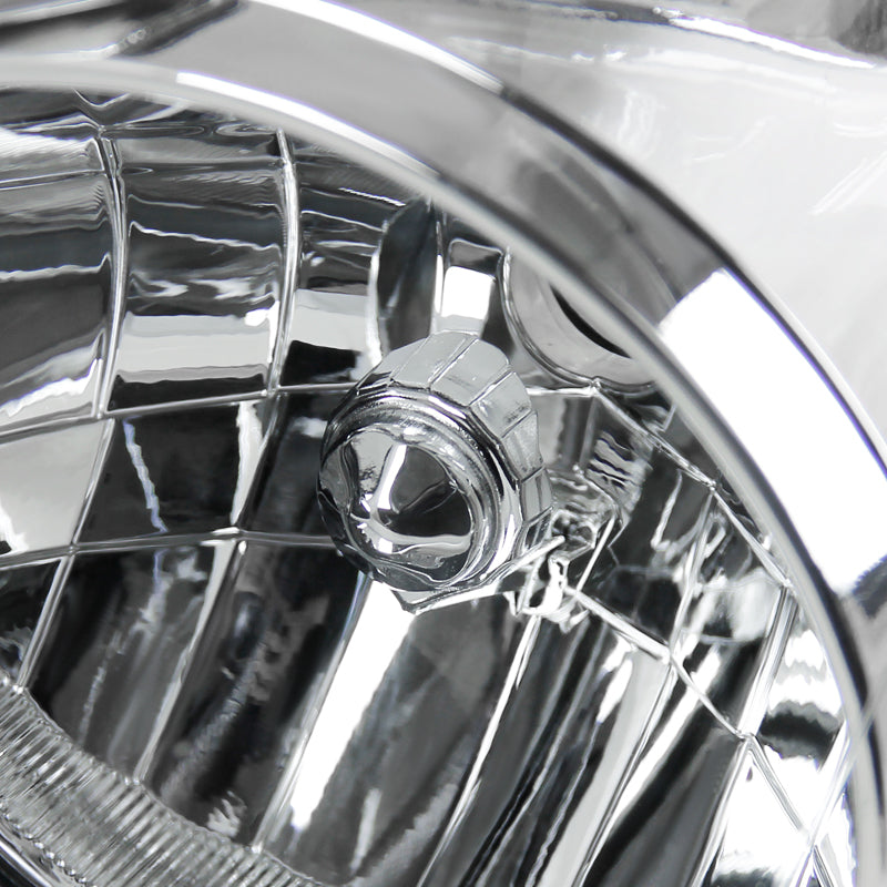 2005-2006 Toyota Camry Factory Style Headlights (Chrome Housing / Clear Lens)