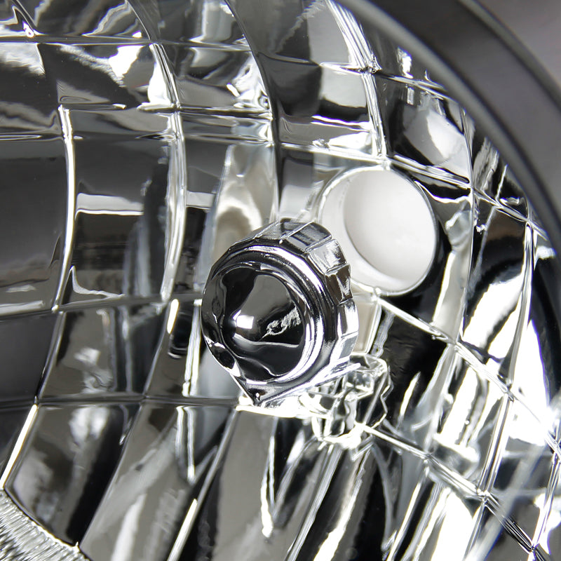 2005-2006 Toyota Camry Factory Style Headlights (Matte Black Housing / Clear Lens)