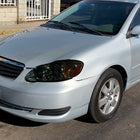 2003-2008 Toyota Corolla Factory Style Headlights (Chrome Housing / Smoked Lens)