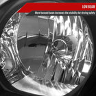 2003-2008 Toyota Corolla Factory Style Headlights (Matte Black Housing / Clear Lens)