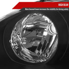 2003-2008 Toyota Corolla Factory Style Headlights (Matte Black Housing / Clear Lens)