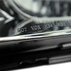 2003-2008 Toyota Corolla Factory Style Headlights (Chrome Housing / Light Smoked Lens)