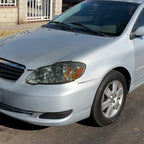 2003-2008 Toyota Corolla Factory Style Headlights (Chrome Housing/Light Smoke Lens)