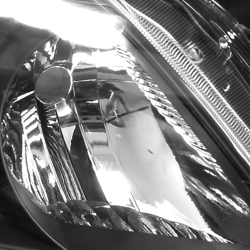 2009-2010 Toyota Corolla Factory Style Headlights (Matte Black Housing / Clear Lens)