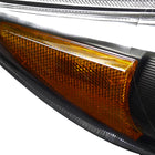 2009-2010 Toyota Corolla Factory Style Headlights (Matte Black Housing / Clear Lens)