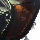 2002-2004 Honda CR-V Factory Style Headlights with Amber Reflector (Chrome Housing / Smoked Lens)