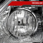 2007-2011 Honda CR-V Factory Style Headlights (Chrome Housing / Clear Lens)