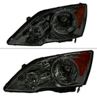 2007-2011 Honda CR-V Factory Style Headlight (Chrome Housing / Smoked Lens)