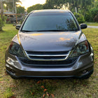 2007-2011 Honda CR-V Factory Style Headlight (Chrome Housing / Smoked Lens)