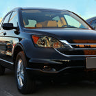 2007-2011 Honda CR-V Factory Style Headlight (Chrome Housing / Smoked Lens)