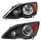 2007-2011 Honda CR-V Factory Style Headlights (Matte Black Housing / Clear Lens)