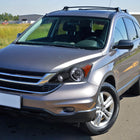 2007-2011 Honda CR-V Factory Style Headlights (Matte Black Housing / Clear Lens)
