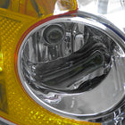 2001-2003 Honda Civic Factory Style Headlights (Chrome Housing / Clear Lens)