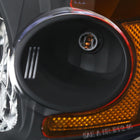 2001-2003 Honda Civic Factory Style Headlights (Matte Black Housing / Clear Lens)