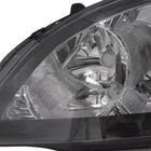 2004-2005 Honda Civic Factory Style Headlights (Matte Black Housing / Clear Lens)